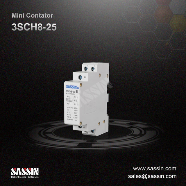 3SCH8, contactores modulares