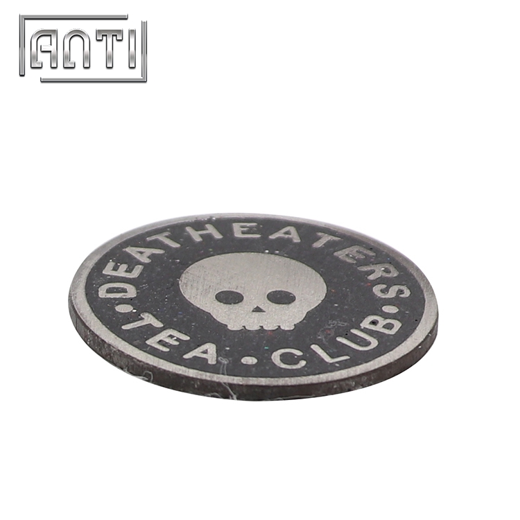 High Quality Skull Enamel Badge Lapel Pins Club Badge Logo Pins