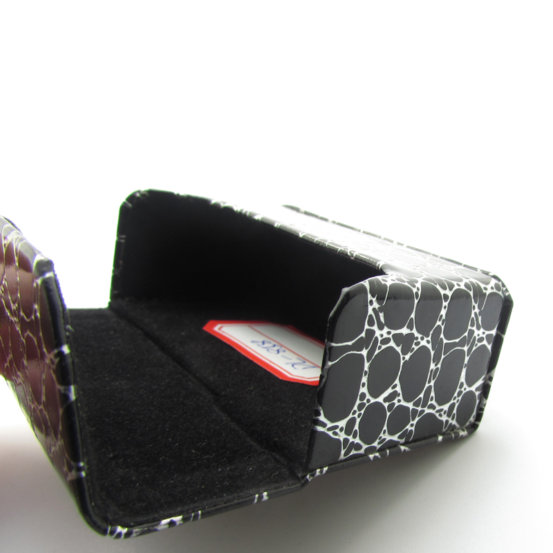 PU reading glasses case for folding glasses Fashion Women Men Portable Mini Glasses Box