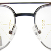 Metal reading glasses