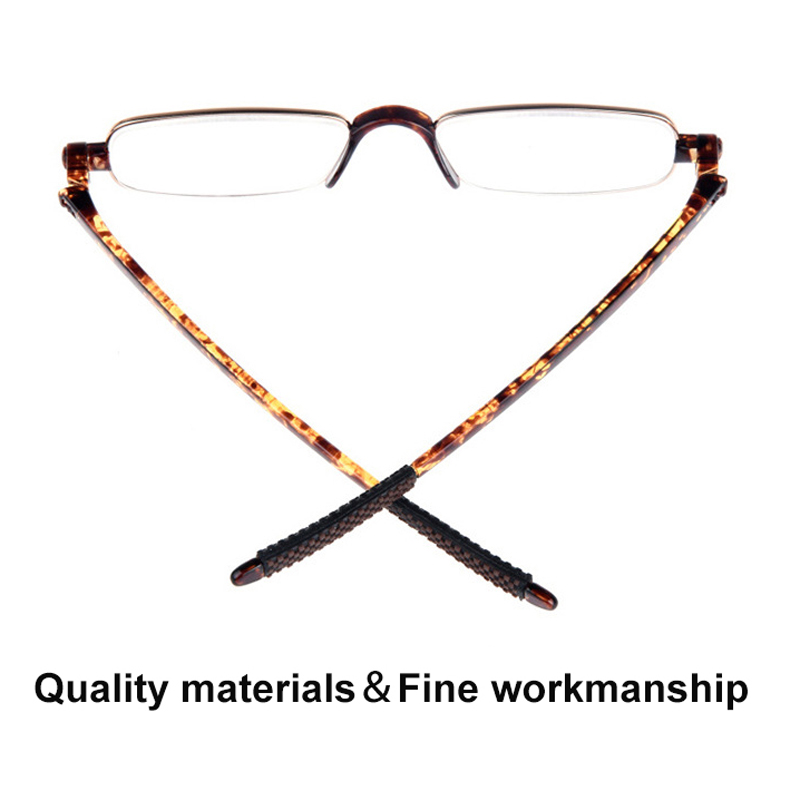 Folding Reading Glasses Mini Pocket Reader Flat Thin