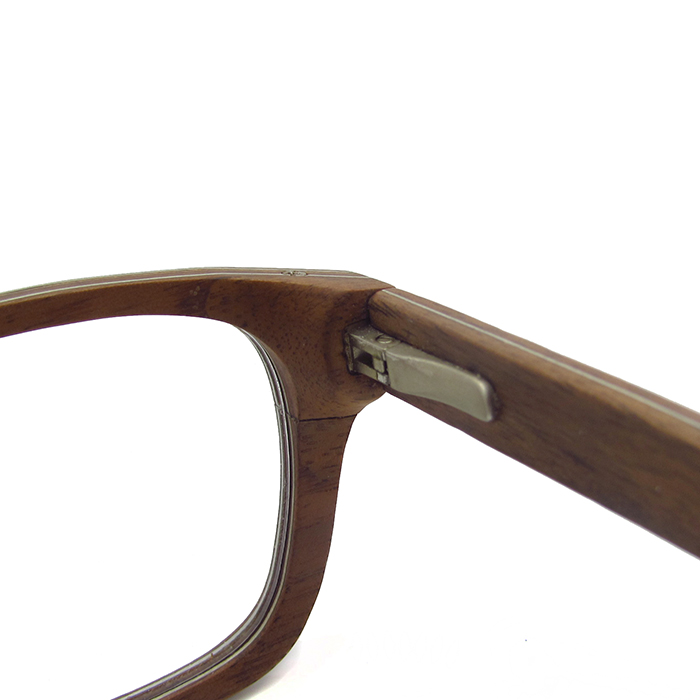 Wooden reading glasses