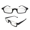 Mens half frame reading glasses spring hinge readers for men 