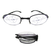 2020 new developed foldable reading glasses with 360° ring focal for women