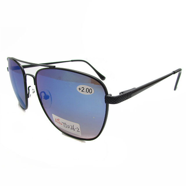 Metal bifocal readers sunglasses