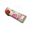 Chinese style glasses case for reading glass with national flowers made of cloth 