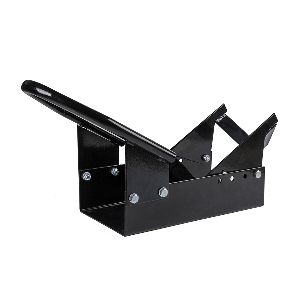 オートバイツールヘビーデューティリアホイールチョックスタンドホルダーサポートステイ輸送ガレージバイク