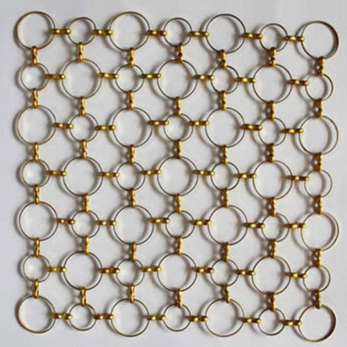 Decorative ring mesh