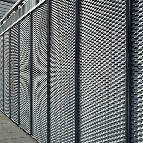 Galvanised Steel Expanded Metal Mesh