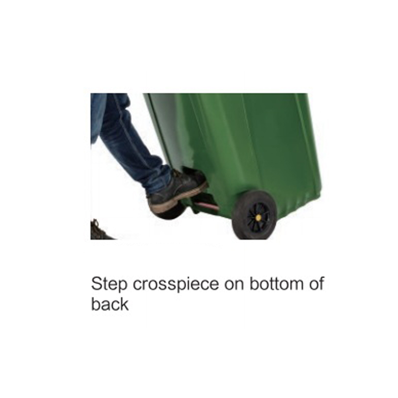 سلة المهملات البلاستيكية