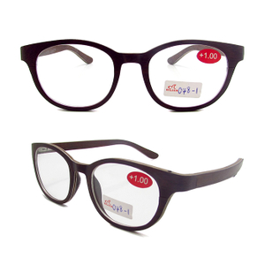 Wooden reading glasses