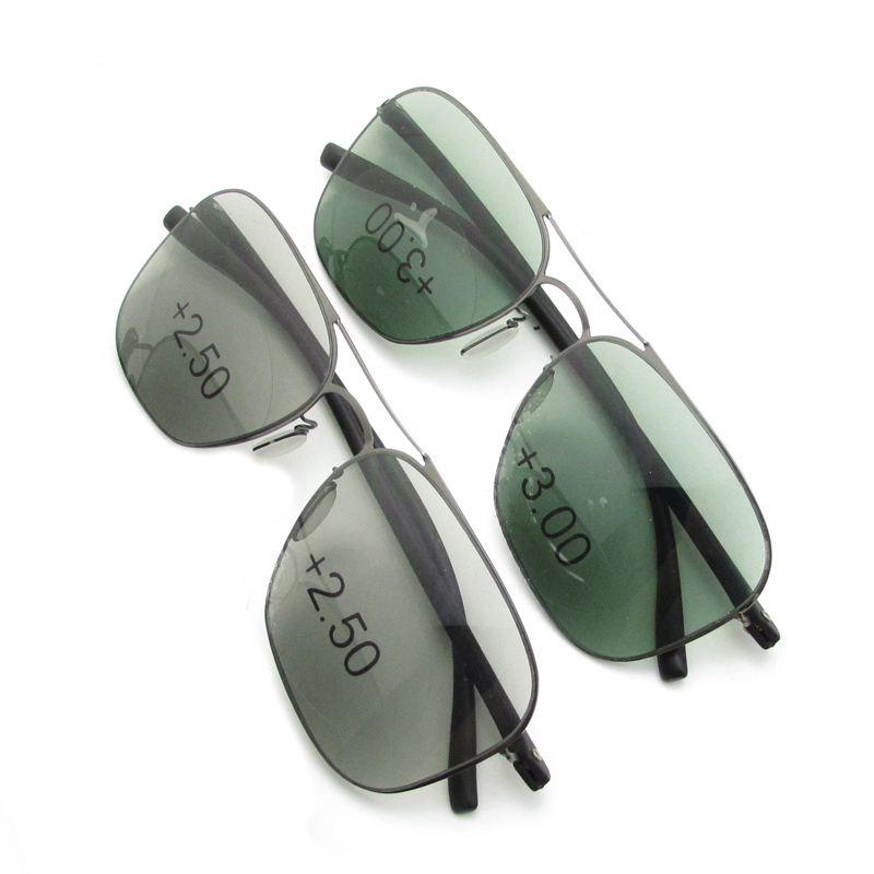 Progressive multifocal reading sunglasses for men & women - Trifocal reader sunglasses