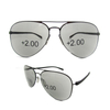 Aviator progressive mutifocus reading sunglasses men's readers sunglasses