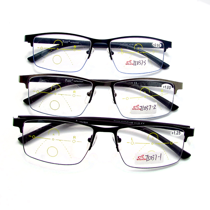 Metal reading glasses