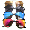 Metal bifocal readers sunglasses