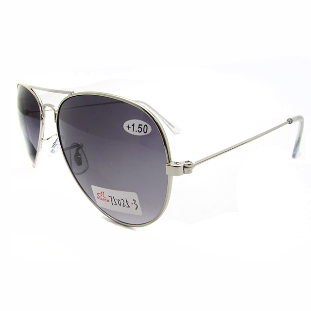 Metal bifocal readers sunglasses