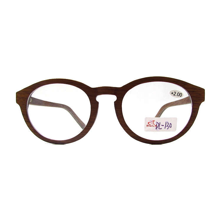 Wooden reading glasses