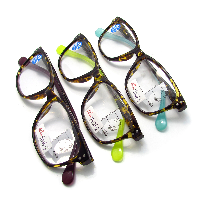 Progressive multifocus PC reading glasses with anti blue light