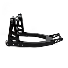 バイク用アルミバイクスタンド調整可能なフロントリアスプールパドックスイングArmLift