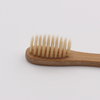 Straight Shape Flat Handle Bamboo Toothbrush