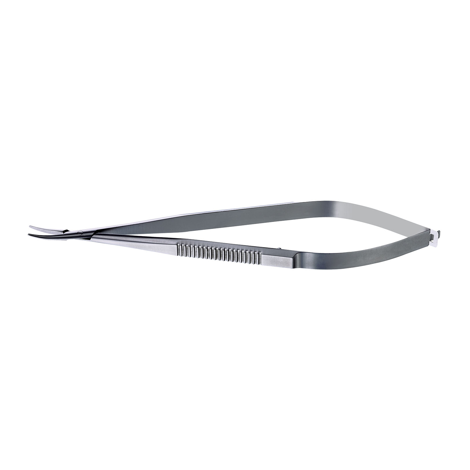 IF-6003 方柄眼用显微持针钳（弯钝头）