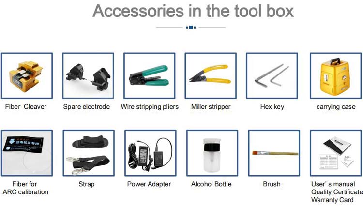 ai-9 fiber optic fusion splicer