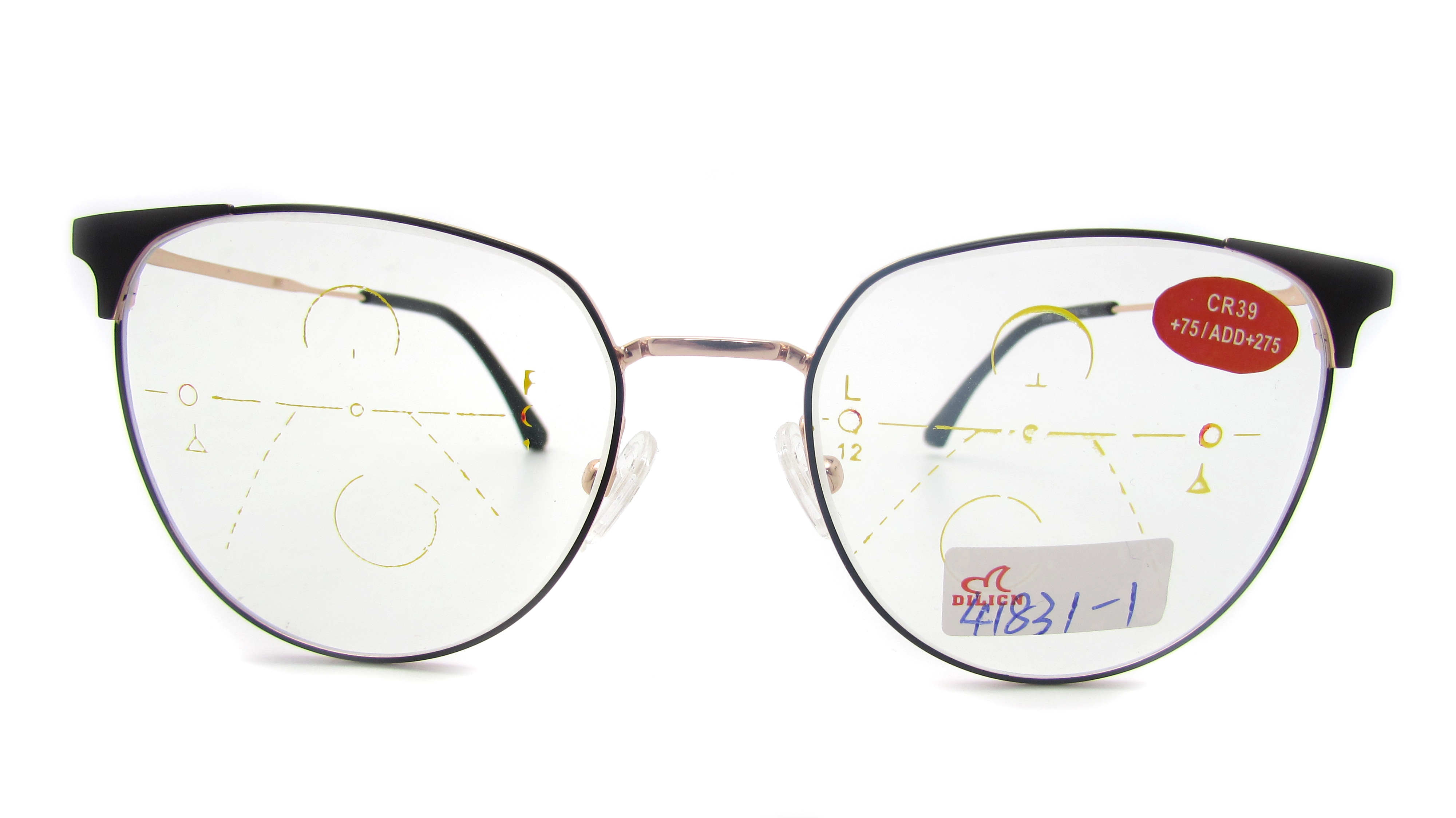 Metal reading glasses