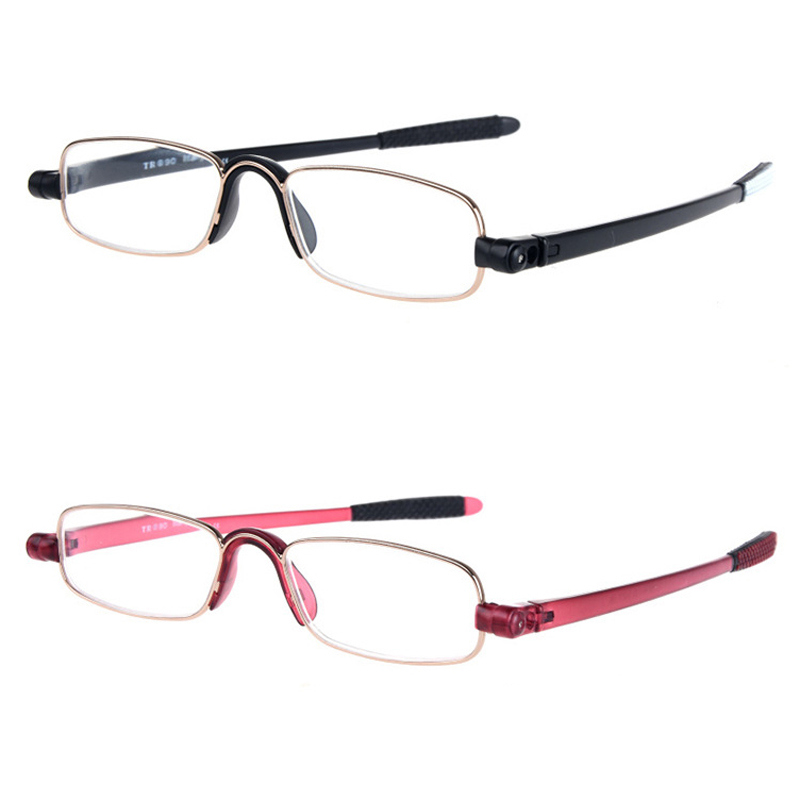 Folding Reading Glasses Mini Pocket Reader Flat Thin