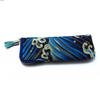 Chinese style cloth glasses bag with zipper
