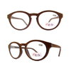 Wooden reading glasses