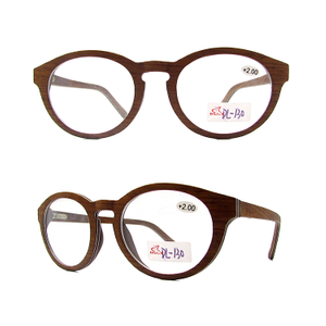 Wooden reading glasses