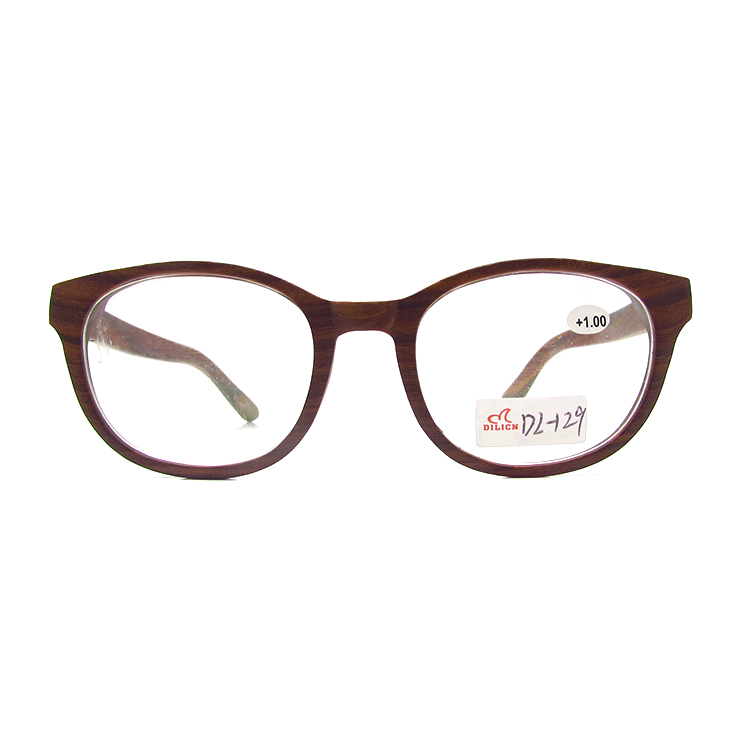 Wooden reading glasses