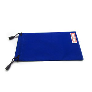 Glasses pouch with drawstring