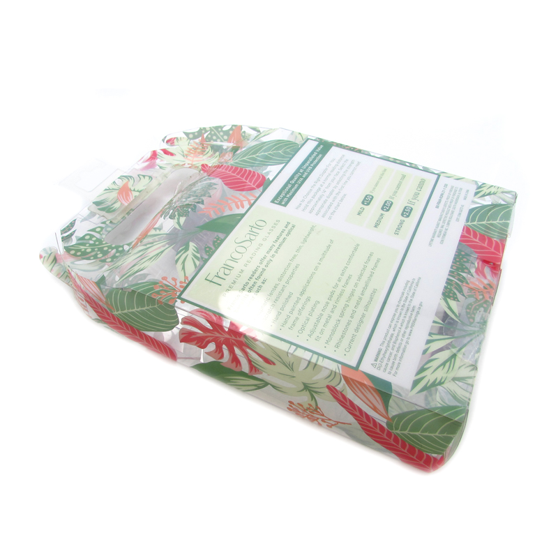 PVC display box for reading glasses packaging eyeglasses case