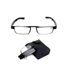Foldable reading glasses with pouch