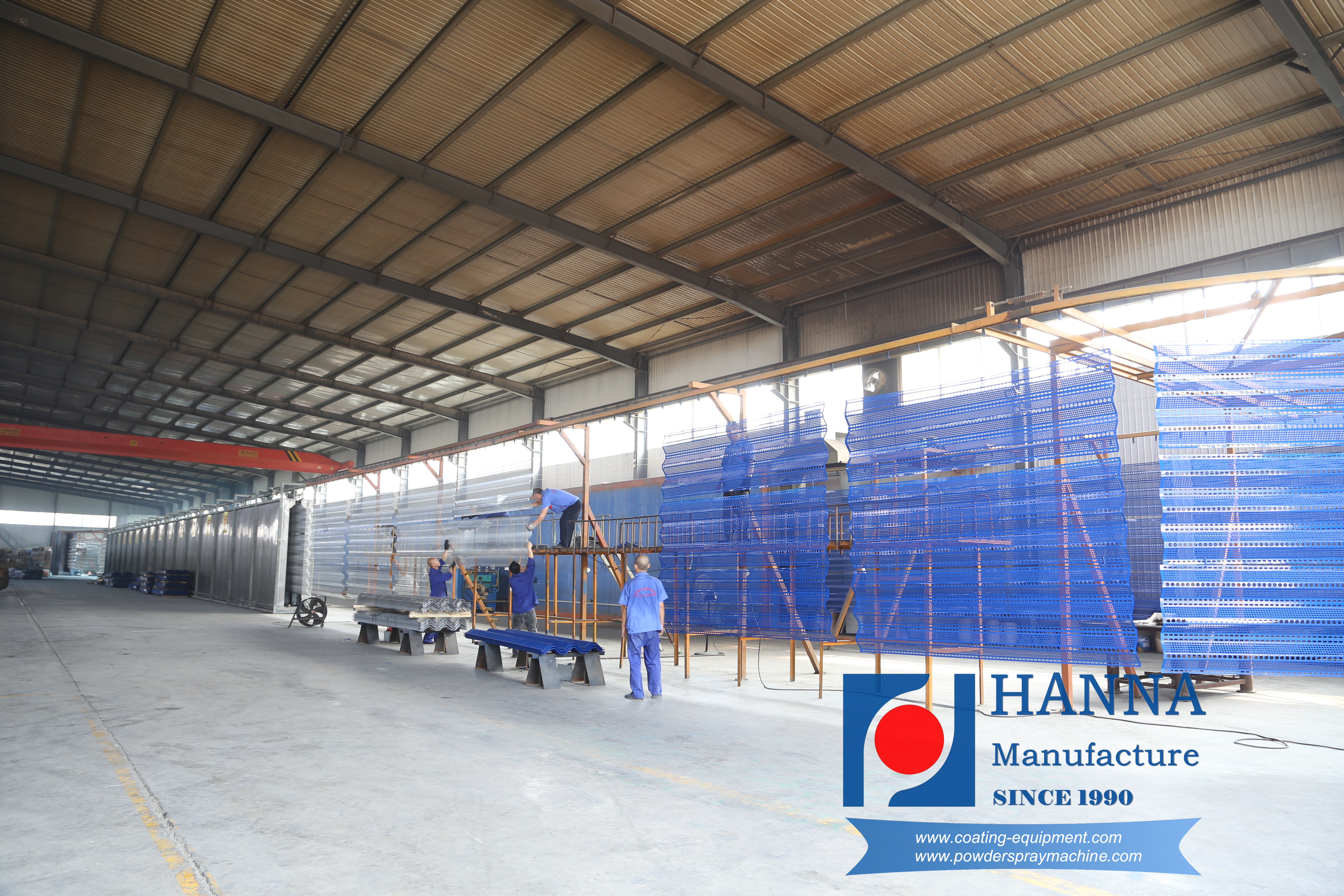 Fence Powder Coating Line