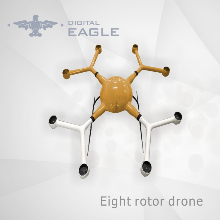 Eight Rotor Drone Frame DE81300