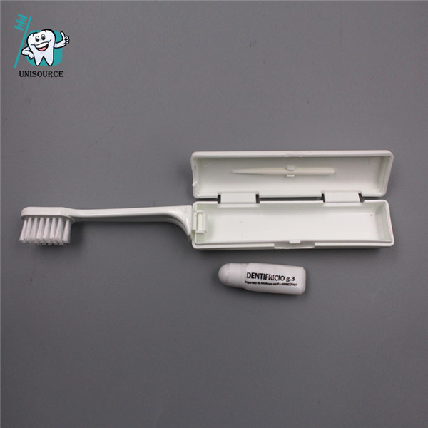 Cepillo de dientes plegable con soporte