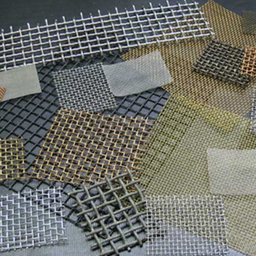 Crimped-woven-mesh