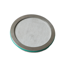 5 Micron Stainless Steel Sintered Filter Disk with Viton O-ring