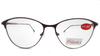 Metal reading glasses