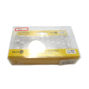 PVC display box with paper