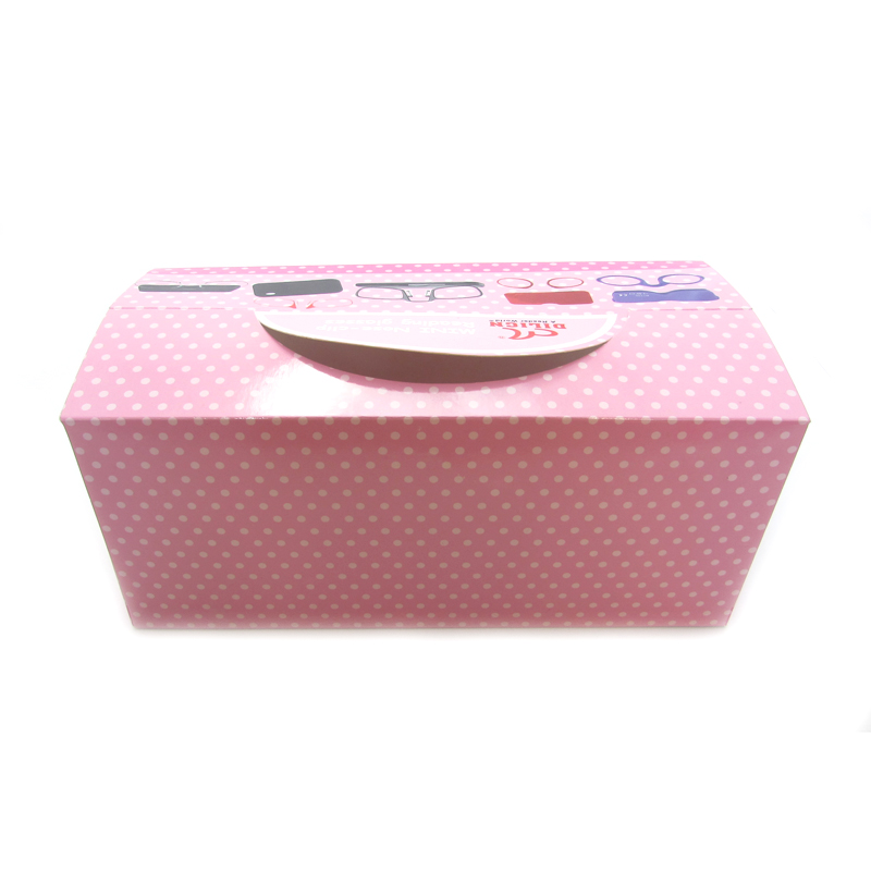 Display box for nose clip reading glasses