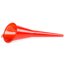 オートバイの付属品の小さい長い首のプラスチックガソリン伝達燃料油のガス漏斗