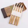 Wave Shape Thick Handle Bamboo Toothbrush