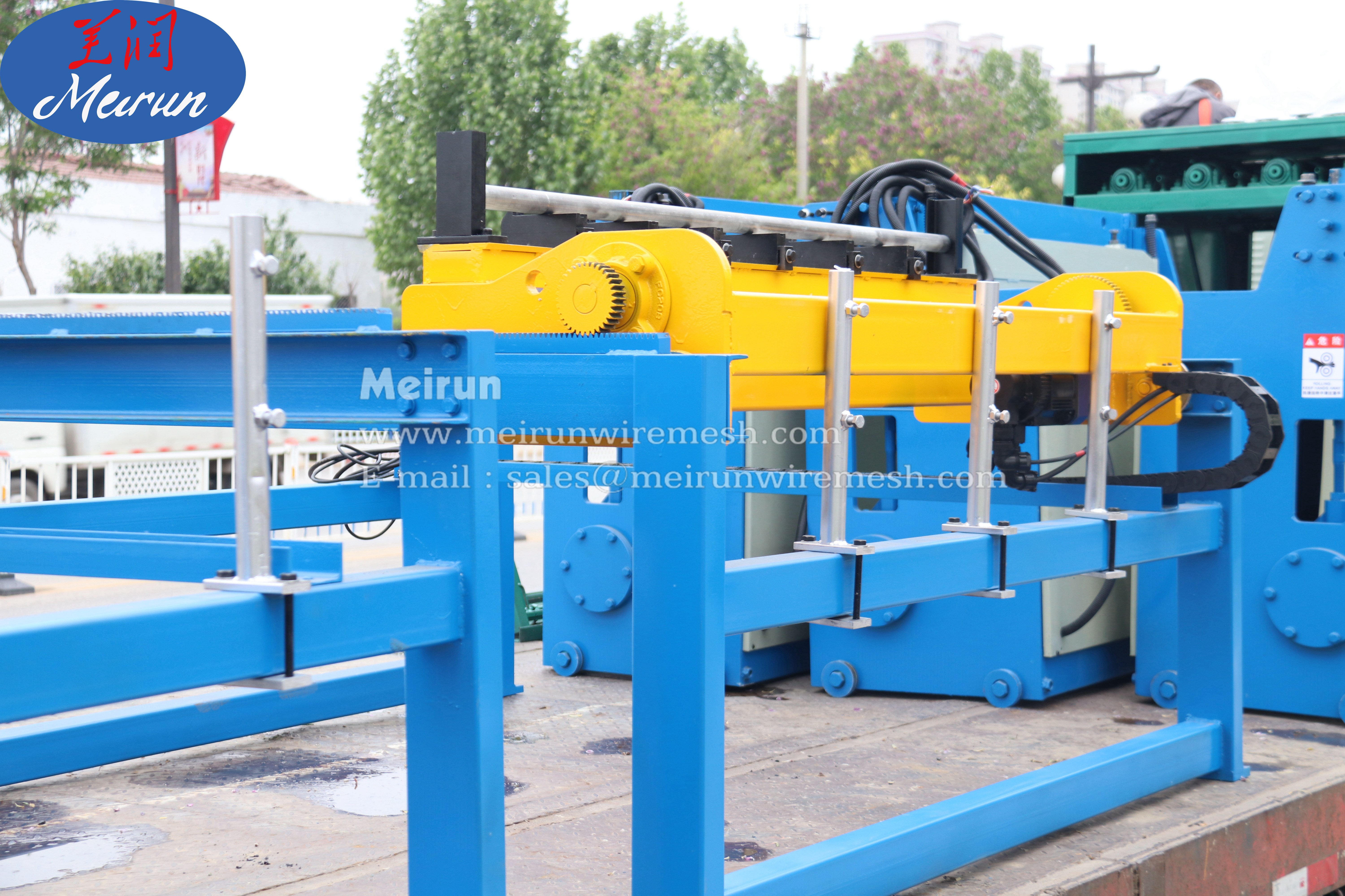 Hot Sale 2500mm Welded Wire Mesh Machine Production Line