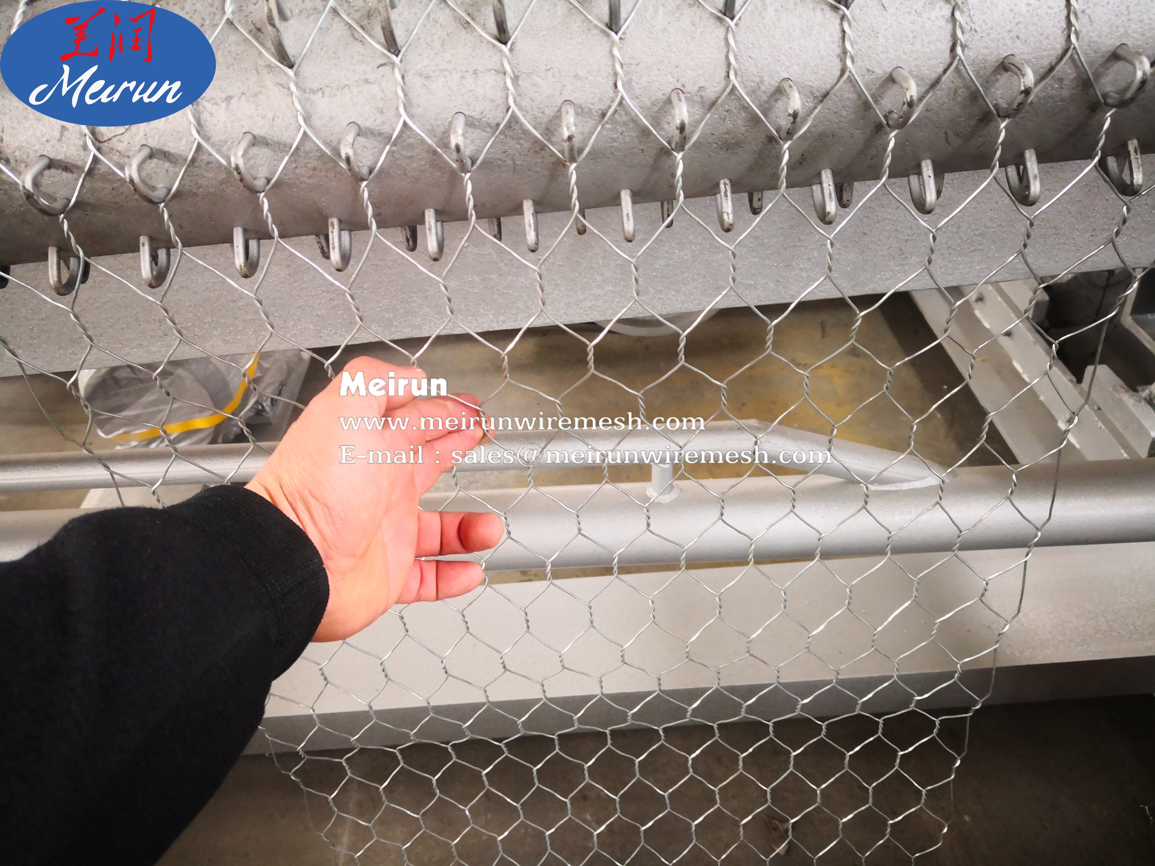 Automatic Gabion Mesh Machine