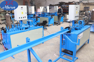 Razor barbed wire welding Straight making machine 