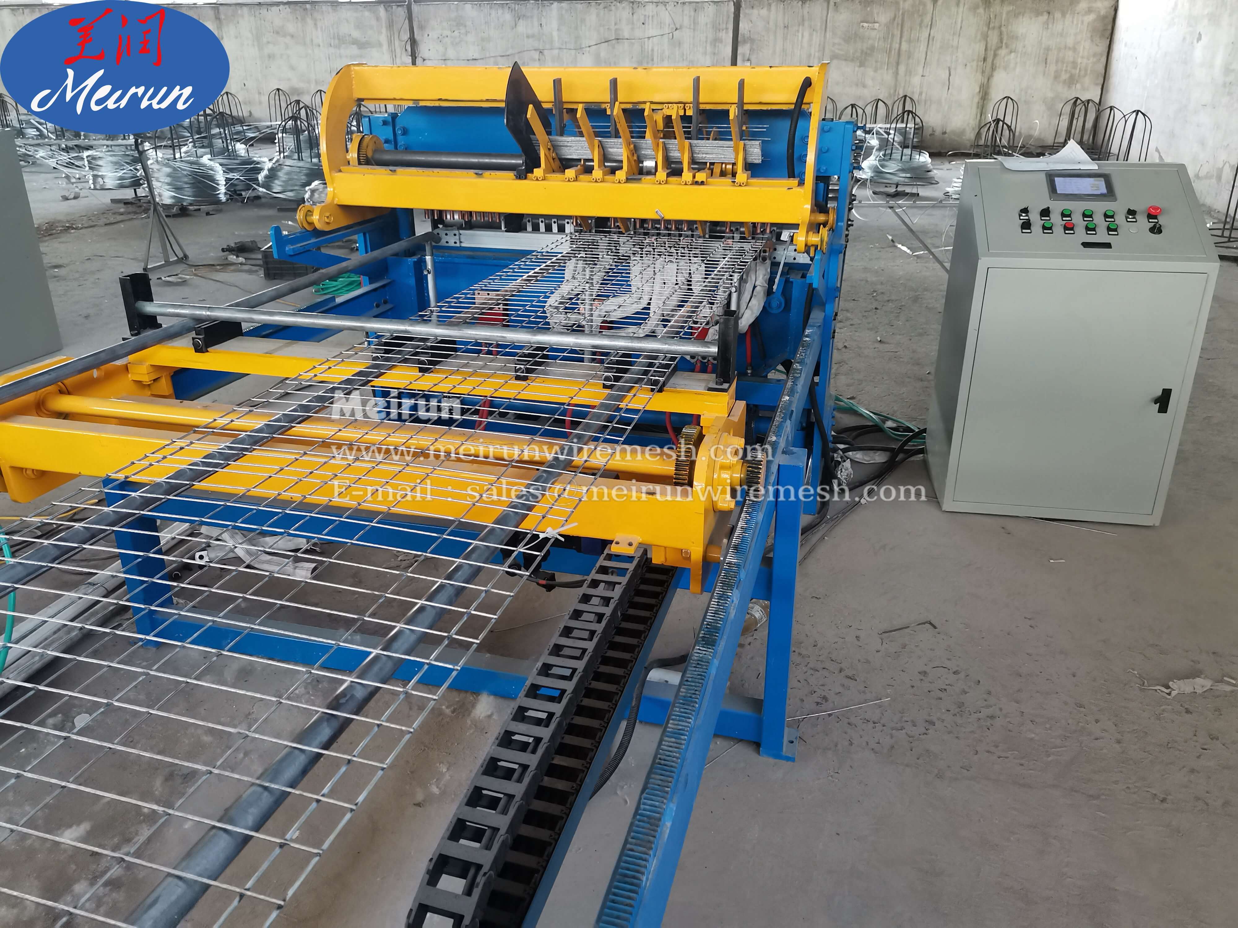 Automatic Fence Welded Wire Mesh Machine