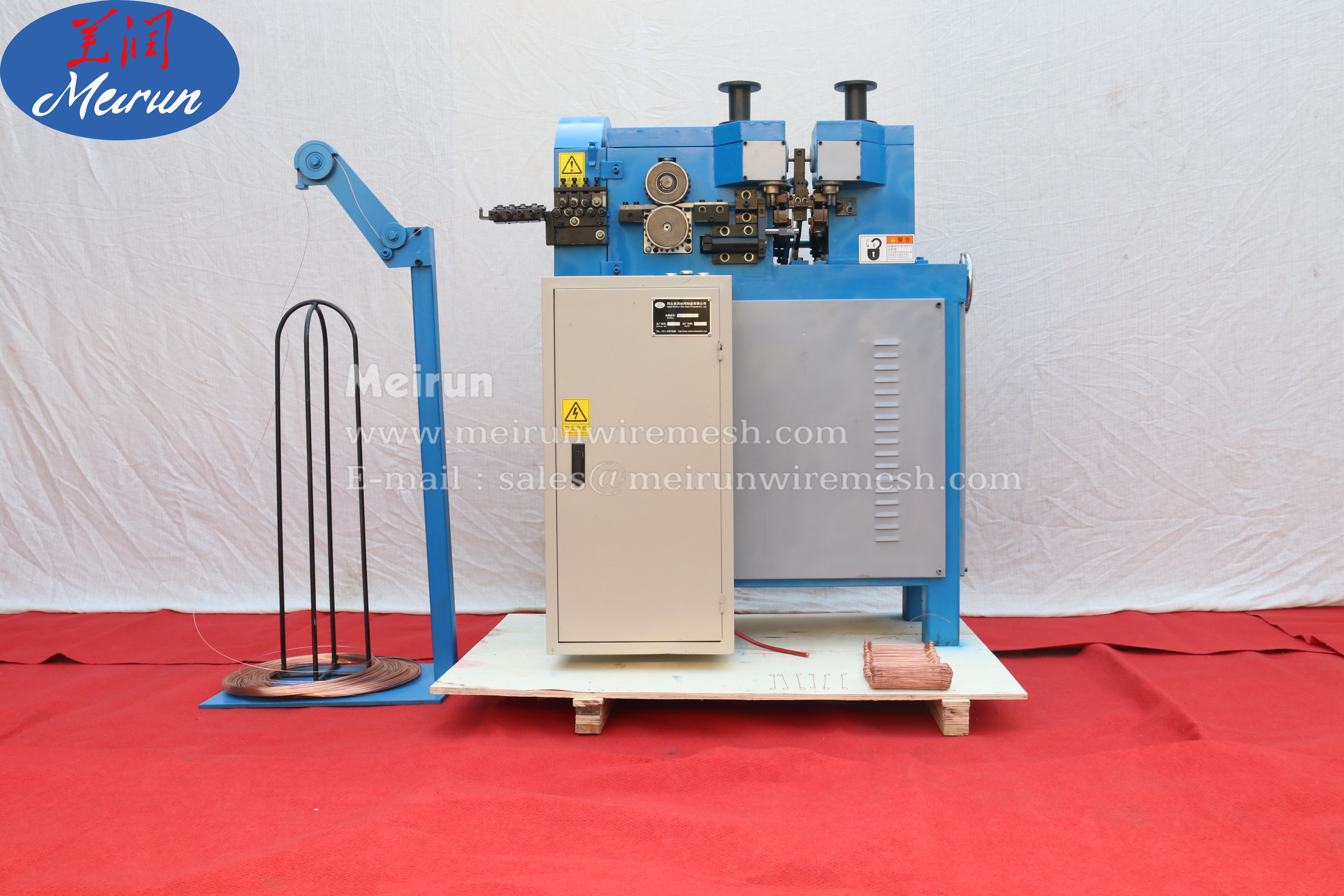  Double Loop Tie Wire Machine for Binding Rebar Wire Tie Machine